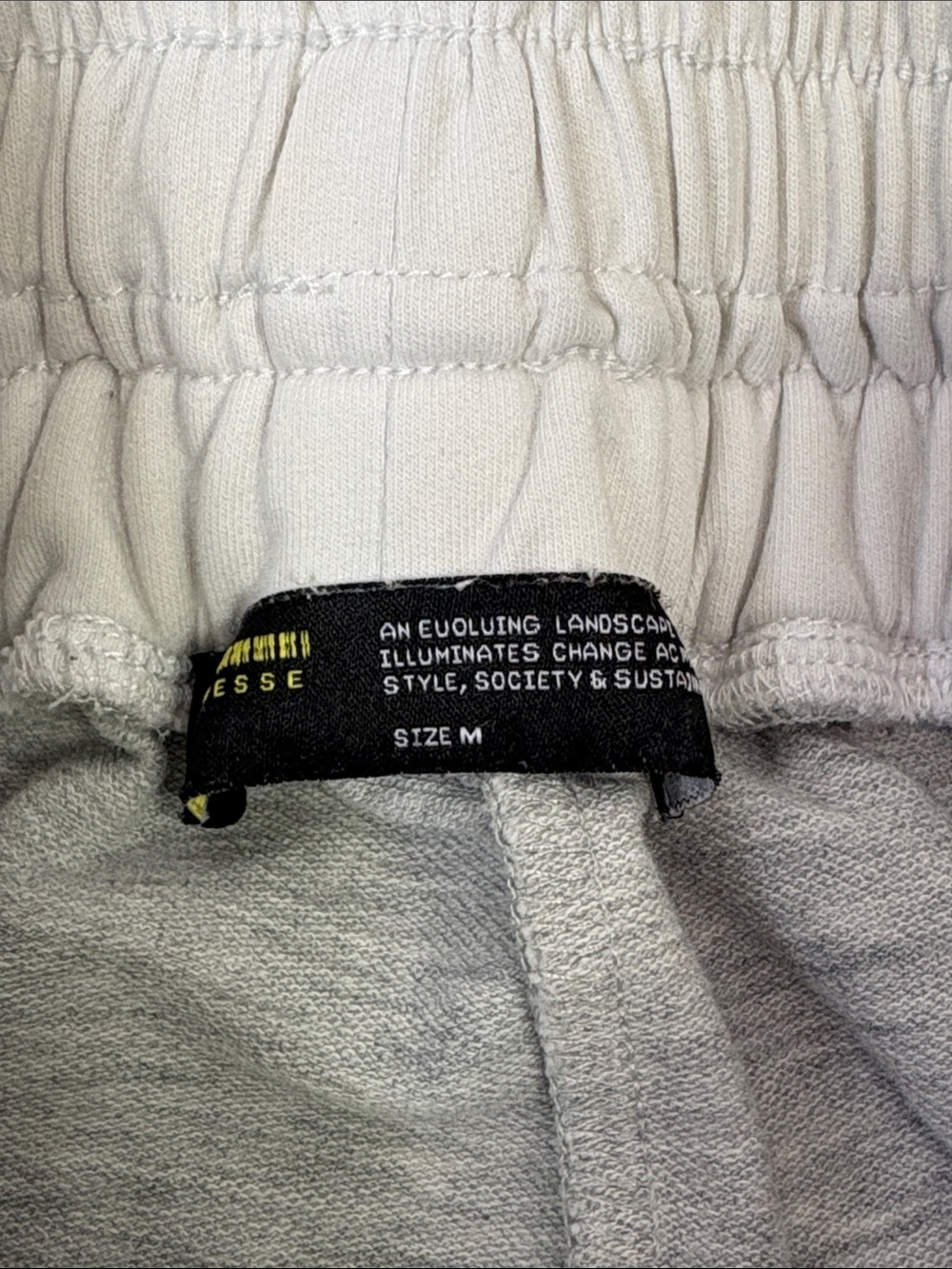 Finesse Grey Heather Slouchy Jogger Sweatpants Size Medium - Picture 5 of 11